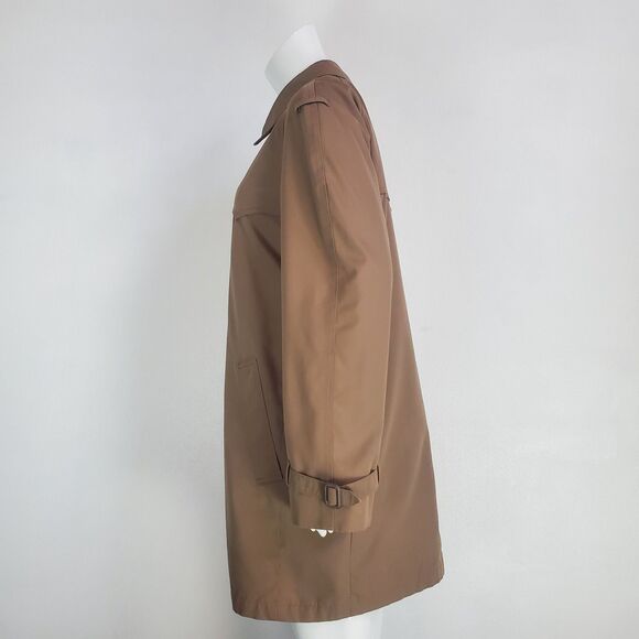 Men's Vintage 70's London Fog Brown Short Coat - Picture 2 of 8